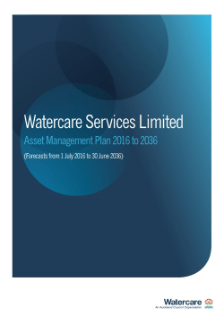 Asset Management plan 2016-36