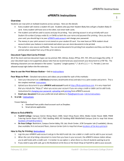 ePRINTit Instructions - Foothill-De Anza Community College District