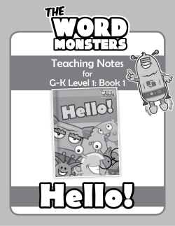 Teacher Notes