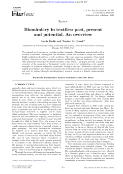 Full Text  - Journal of The Royal Society Interface