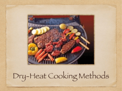 Dry-Heat Cooking PDF