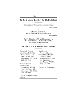 In the Supreme Court of the United States