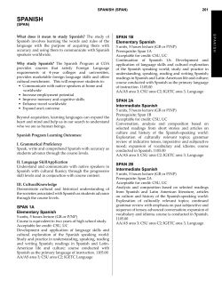 spanish - College of Alameda