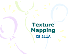 Texture Mapping