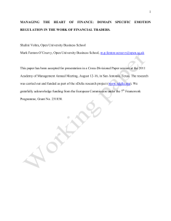 Emotions are important for decision making