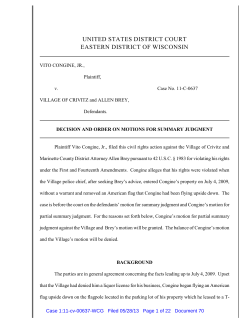 united states district court eastern district of wisconsin
