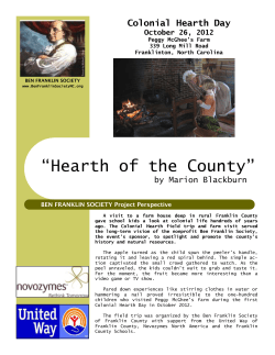 Hearth of the County / Colonial Hearth Day