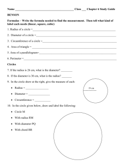 Chapter 6 Study Guide