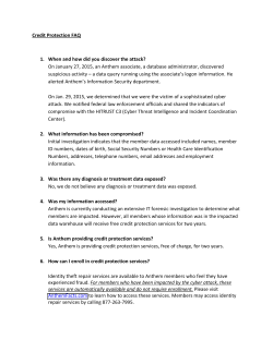 Credit Protection FAQ 1. When and how did you discover the