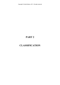 part 2 classification