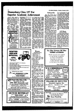 Duanesburg Cites 157 For Superior Academic Achievement