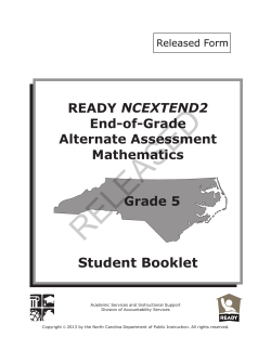 ncextend2 - North Carolina Public Schools