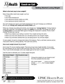 Coach on Call - UPMC Health Plan