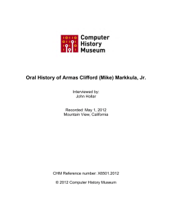 (Mike) Markkula Jr. - Computer History Museum