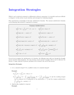 Integration Strategies