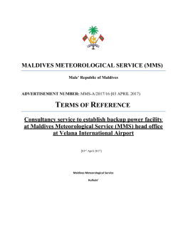 Consultancy Service for Backup Power Facility implementation