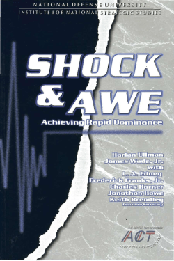 Shock and Awe: Achieving Rapid Dominance