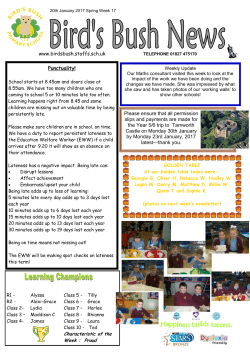 See Newsletter