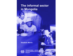 The informal sector in Mongolia