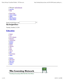 Archived PDF - Electronic Poetry Center