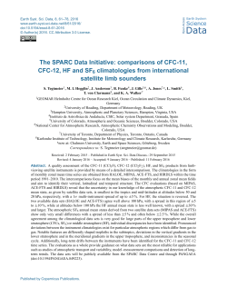 The SPARC Data Initiative: comparisons of CFC-11, CFC