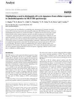 Analyst PAPER - The University of Manchester