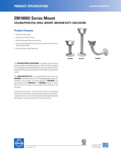 EM1000U Series Mount