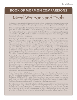 Metal Weapons and Tools