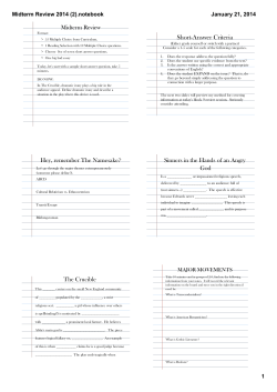 Midterm Review 2014 (2).notebook