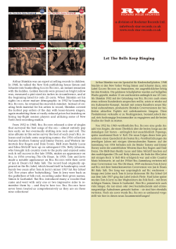 RWA OneSheet - Richard Weize Archives