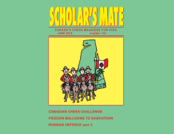 scholar`s mate - Chess`n Math Association