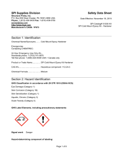 Hazard Identification