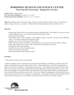 RobeRson MuseuM and science centeR