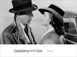 Casablanca and Sive Theme