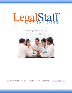 Interviewing Made Fun and Easy