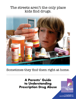 The streets aren`t the only place kids find drugs.