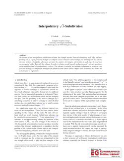 Interpolatory Sqrt(3)