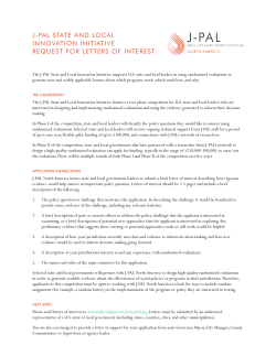 j-pal state and local innovation initiative request for letters of interest
