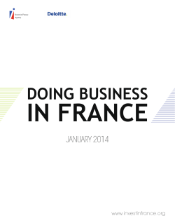 doing business in france