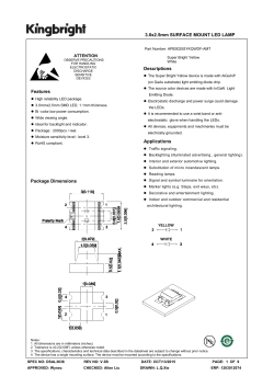 3.0x2.5mm SURFACE MOUNT LED LAMP