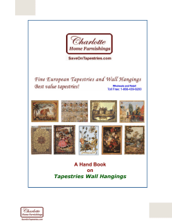 A Hand Book on Tapestries Wall Hangings - Free