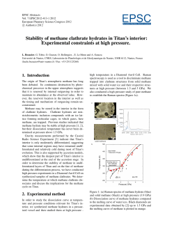 Stability of methane clathrate hydrates in Titan`s interior