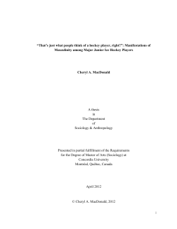 That`s just what people think of a hockey player, right?