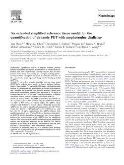 An extended simplified reference tissue model for the quantification