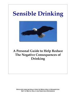 Sensible Drinking