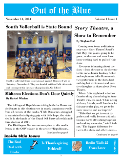 South Newspaper - Out of the Blue