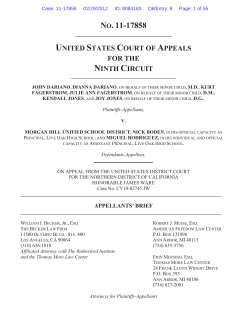 appellants` brief - The Rutherford Institute