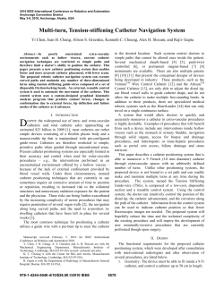 Multi-Turn, Tension-Stiffening Catheter Navigation System
