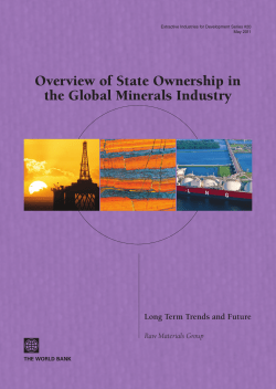 Overview of State Ownership in the Global Minerals Industry: Long