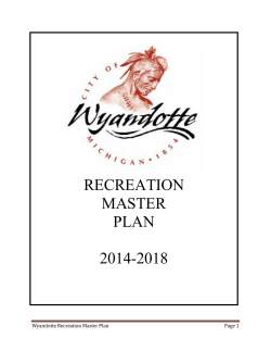 wyandotte recreation master plan
